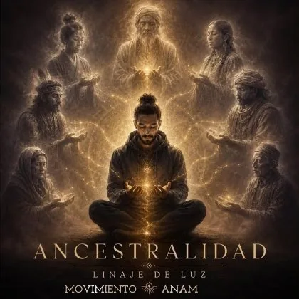 Portada del álbum Ancestralidad · Linaje de luz